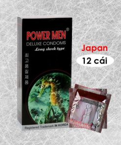 Bao cao su Powermen Cá Ngựa Đen 12s