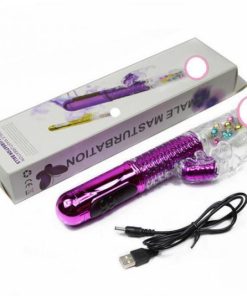 Dương vật giả có cánh bướm ngoài 8 tần số rung sạc điện - Libo