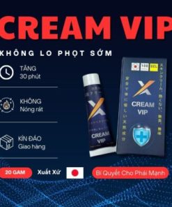 Kem Cream Vip Nhật Bản Chính Hãng – Hỗ Trợ Nam Giới Lâu Ra